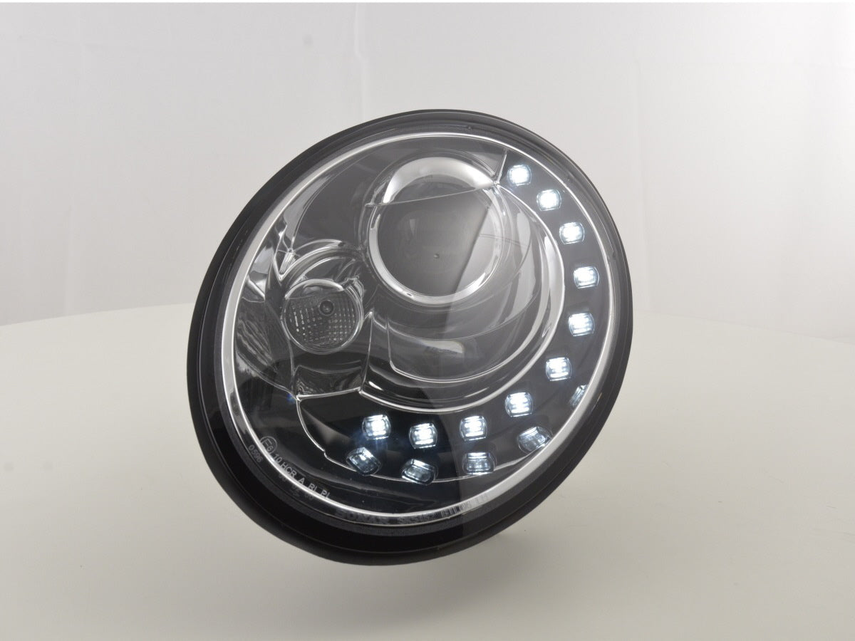 Scheinwerfer Set Daylight LED Tagfahrlicht Audi A4 2008-2011 schwarz Scheinwerfer Set Daylight LED Tagfahrlicht Audi A4 2008-2011 schwarz